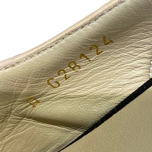 Chanel Cap Toe Slingback Black and Nude Heels - Picture 10 of 11